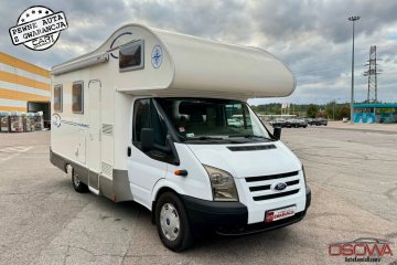 Kamper 6 osobowy 2.2 tdci tv 2xklima ogrzewanie WC zadbany 2 wl