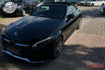 c300 4-matic cabrio ledy skory kamera cofania felgi amg rok gwarancji