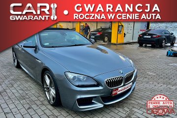 650 cabrio x-drive M-pakiet head up radar ideał  zamiana 1 r.gwarancj