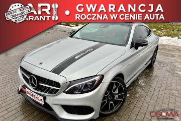 lift AMG C43 Coupé  4-Matic 390KM bezwypadkową kamery360 zamiana gwar